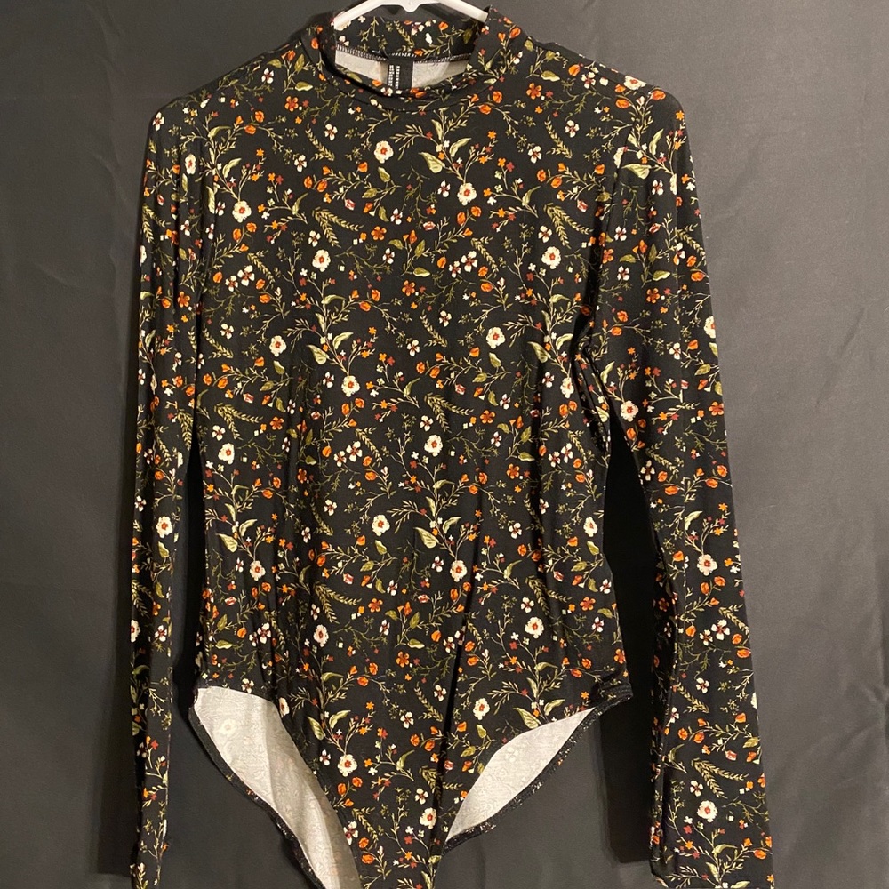 Forever 21 Floral Bodysuit